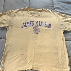 James Madison Graphic Tee - Cream